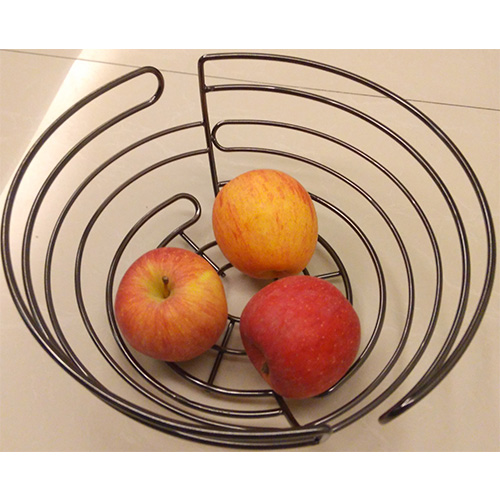 black-nickle-plating-fruit-basket